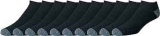 Amazon Essentials Men’s Cotton Cushioned 10-Pairs Low-Cut Socks