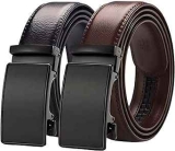 Aini Savoie Men’s Ratchet Belt 2-Pack