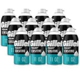 Gillette Foamy Shaving Cream 12-Pack
