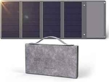 Egretech Solar Power Bank with 24W Solar Panel and 24,000mAh Battery