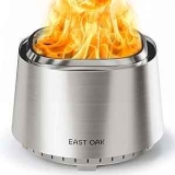 East Oak 21″ Smokeless Fire Pit