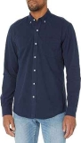 Amazon Essentials Men’s Slim-Fit Long-Sleeve Pocket Oxford Shirt