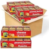 Ritz 32-Count Peanut Butter and Cheese Sandwich Crackers Variety Pack