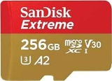 SanDisk 256GB Extreme microSDXC UHS-I Memory Card
