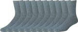 Amazon Essentials Men’s Cotton Half Cushioned Crew Socks 10-Pack