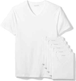 Amazon Essentials Men’s V-Neck Undershirt 6-Pack