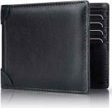 Swallowmall Genuine Leather RFID Wallet
