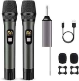 Wireless Dual UHF Dynamic Microphone System