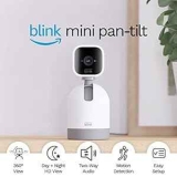 Blink Mini 1080p Wired Pan-Tilt Indoor Camera