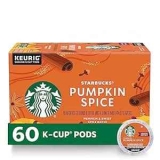 Starbucks Pumpkin Spice K-Cup Coffee Pods 60-Pack