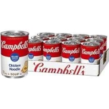 Campbell’s 10.5-oz. Condensed 25% Less Sodium Chicken Noodle Soup 12-Pack