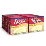 Royal Banana Cream Fat Free Instant Pudding Dessert Mix 12-Pack