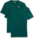 Amazon Essentials Men’s Slim-Fit Crewneck T-Shirt 2-Pack