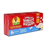 Sun-Maid Vanilla Yogurt Coated Raisins 6-Pack