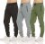 PURE CHAMP Men’s Fleece Active Zipper Jogger Sweatpants 3-Pack