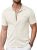 COOFANDY Men’s Knit Short Sleeve Polo Shirt