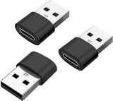 EOX USB to USB-C Adapter 3-Pack