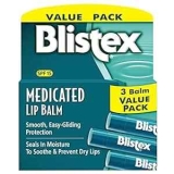 Blistex Medicated Lip Balm 3-Pack
