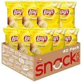 Frito Lay Lay’s 1-oz. Classic Potato Chips 40-Pack