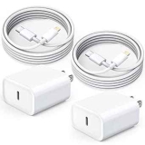 USB-C to Lightning 20W Fast Charger 2-Pack