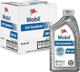 Mobil Full Synthetic Motor Oil 5W-30 1-Quart Bottle 6-Pack