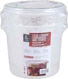 Cambro 6-Quart Round Food-Storage Container with Lid 2-Pack