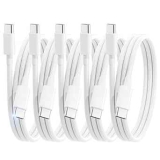 6-Foot 60W USB-C Cable 5-Pack