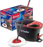 O-Cedar EasyWring Microfiber Spin Mop and Bucket
