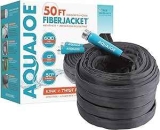 Aqua Joe 50′ x 1/2″ Ultra Flexible Kink-Free Fiberjacket Garden Hose