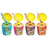 Juicy Drop Dip ‘N Stix Candy Sticks with Sour Dipping Gel 8-Pack