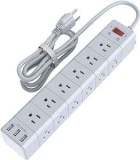 6-Foot 18-Outlet Power Strip with USB Ports