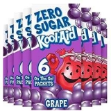 Kool-Aid Sugar-Free Grape On-The-Go Powdered Drink Mix 6-Count