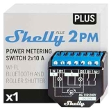 Shelly Plus 2PM Power Metering Switch