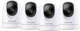 Cinnado 2K WiFi Indoor Security Camera 4-Pack