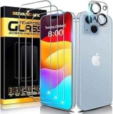 Tempered Glass Screen Protector for iPhone 15/Plus/Pro/ProMax 3-Pack