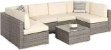 Best Choice Products 7-Piece Modular Outdoor Sectional Sofa Set