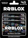 $45 in Roblox Gift Cards