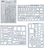 Mr. Pen Architecture Drawing Template Set