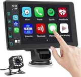 Thebestsvox 7″ Wireless Car Stereo with Apple CarPlay and Android Auto