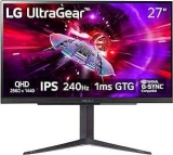 LG 27″ UltraGear 1440p FreeSync Gaming Monitor