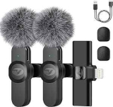 Wireless Lavalier Microphone 2-Pack