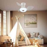 22″ Modern Ceiling Fan w/ Lights & Remote