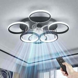 Anyeark 25.6″ LED Ceiling Fan