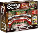 Spicy Shelf Deluxe Stackable Cabinet Organizer w/ Spices