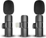 Wireless Lavalier Microphone for iPhone/Android/PC