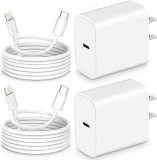 USB-C to Lightning Fast Charging Cable and Charger Set