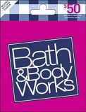 $50 Bath & Body Works Gift Card