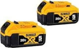 DeWalt 20V Max 5Ah Battery 2-Pack