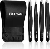 Facemade 4-Pack Tweezers Set