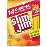 Slim Jim Snack-Sized Original Smoked Snack Stick 14-Pack